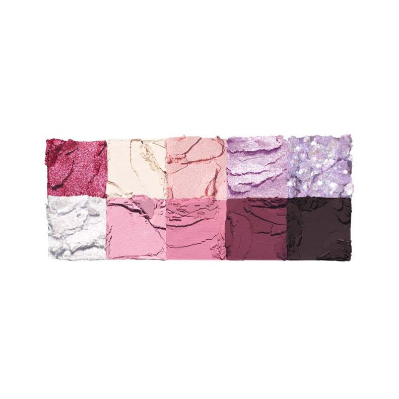 Paleta de sombras coreana con 10 tonos rosa-1