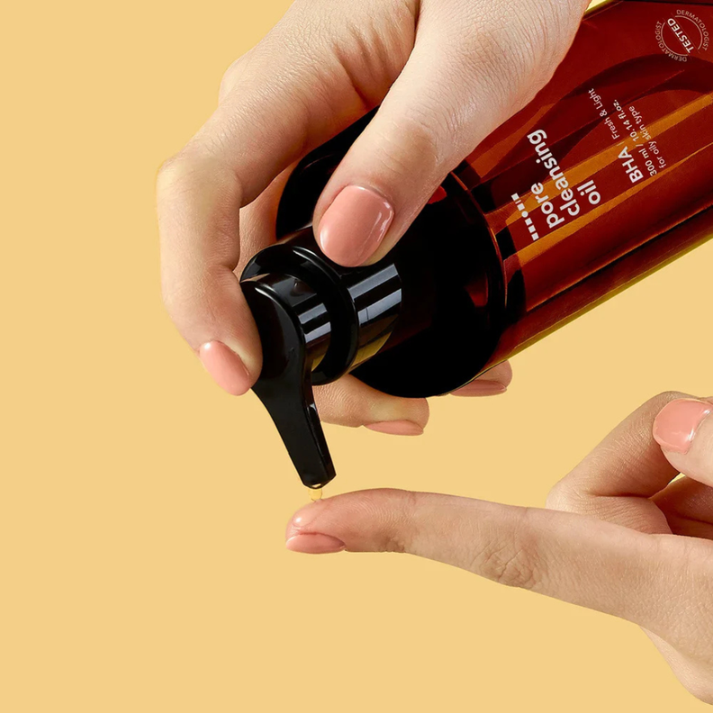 Aceite de Limpieza con BHA Hanskin Cosmética Coreana-2