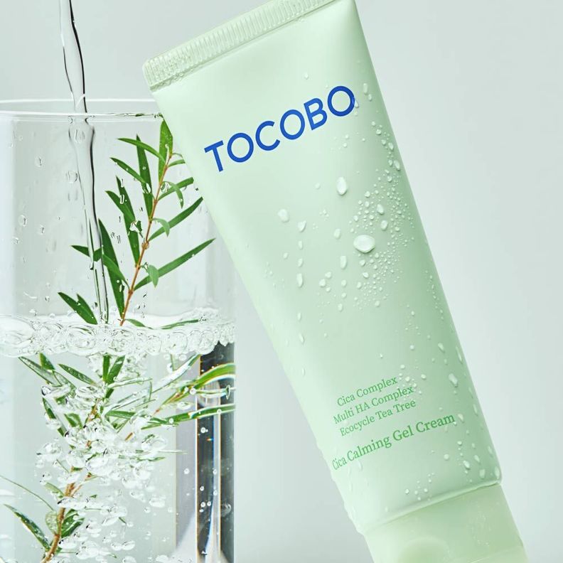 Crema gel Tocobo calmante ligera con centella asiática-3