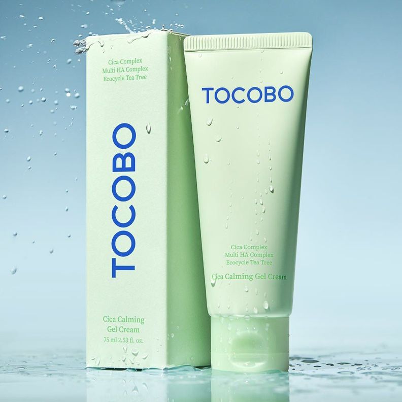 Crema gel Tocobo calmante ligera con centella asiática-4