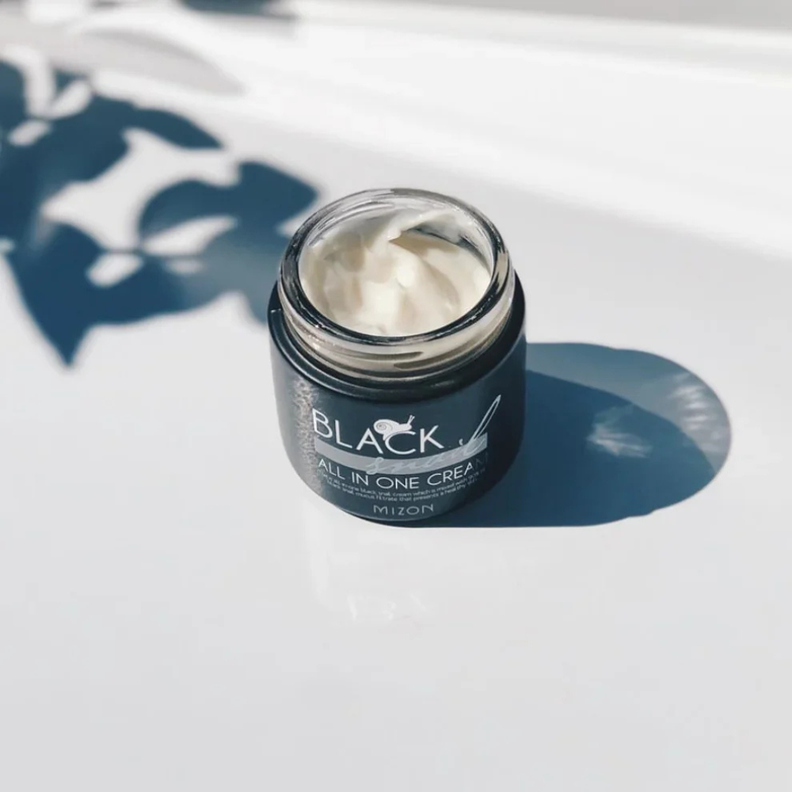 Crema de Baba de Caracol Negro Mizon Cosmética Coreana-1