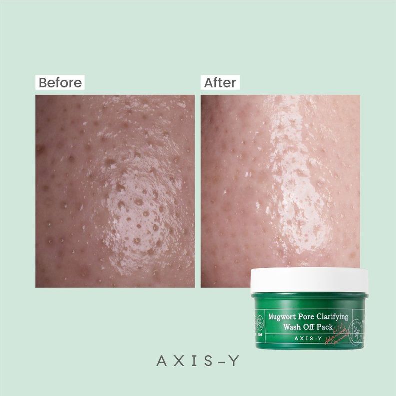 Mascarilla Facial de Artemisa Axis-Y Cosmética Coreana-4