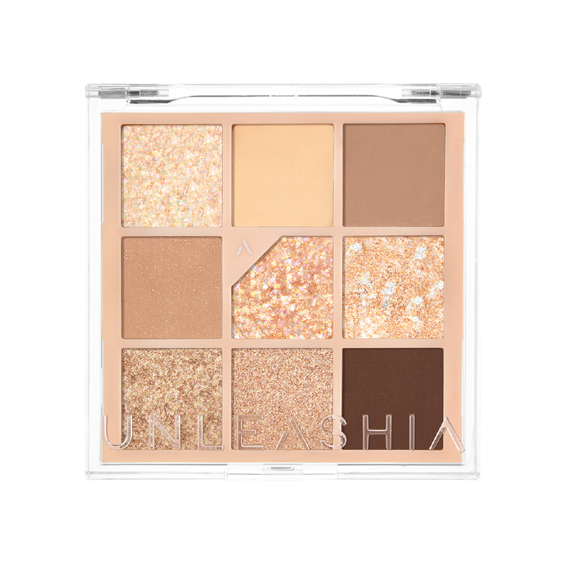Paleta de Sombras Glitter No. 2 All Of Brown Unleashia-1