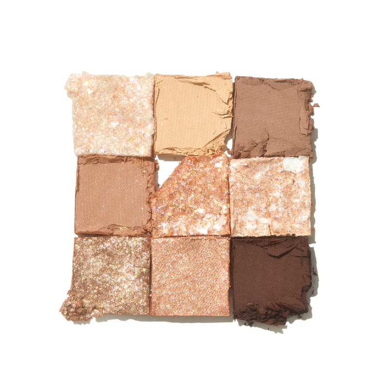 Paleta de Sombras Glitter No. 2 All Of Brown Unleashia-2