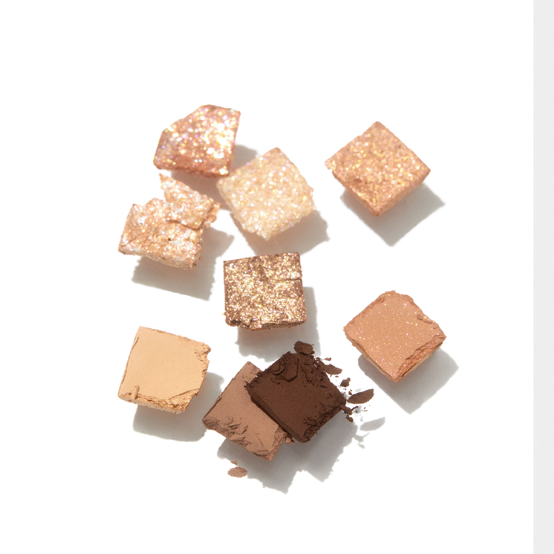 Paleta de Sombras Glitter No. 2 All Of Brown Unleashia-3