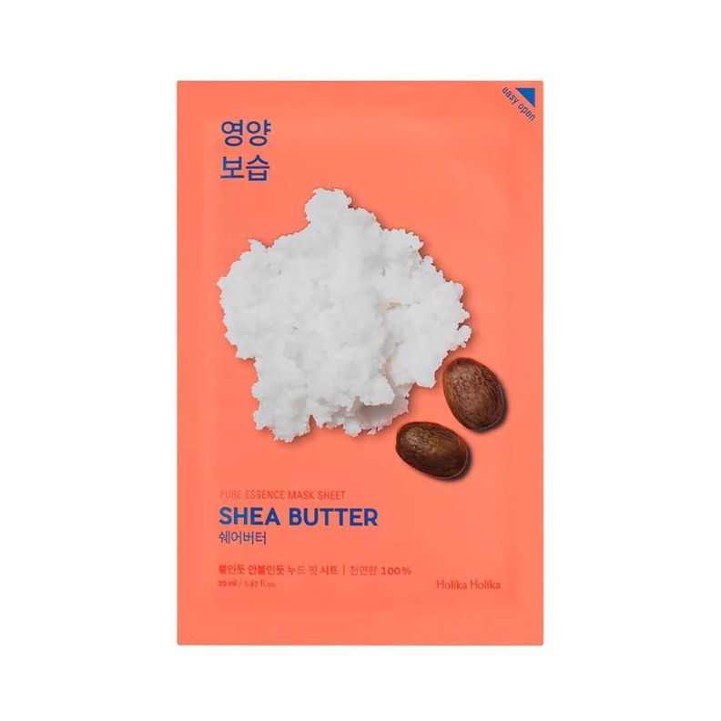 Mascarila Facial de Manteca Karite Holika Cosmetica Coreana Transparente