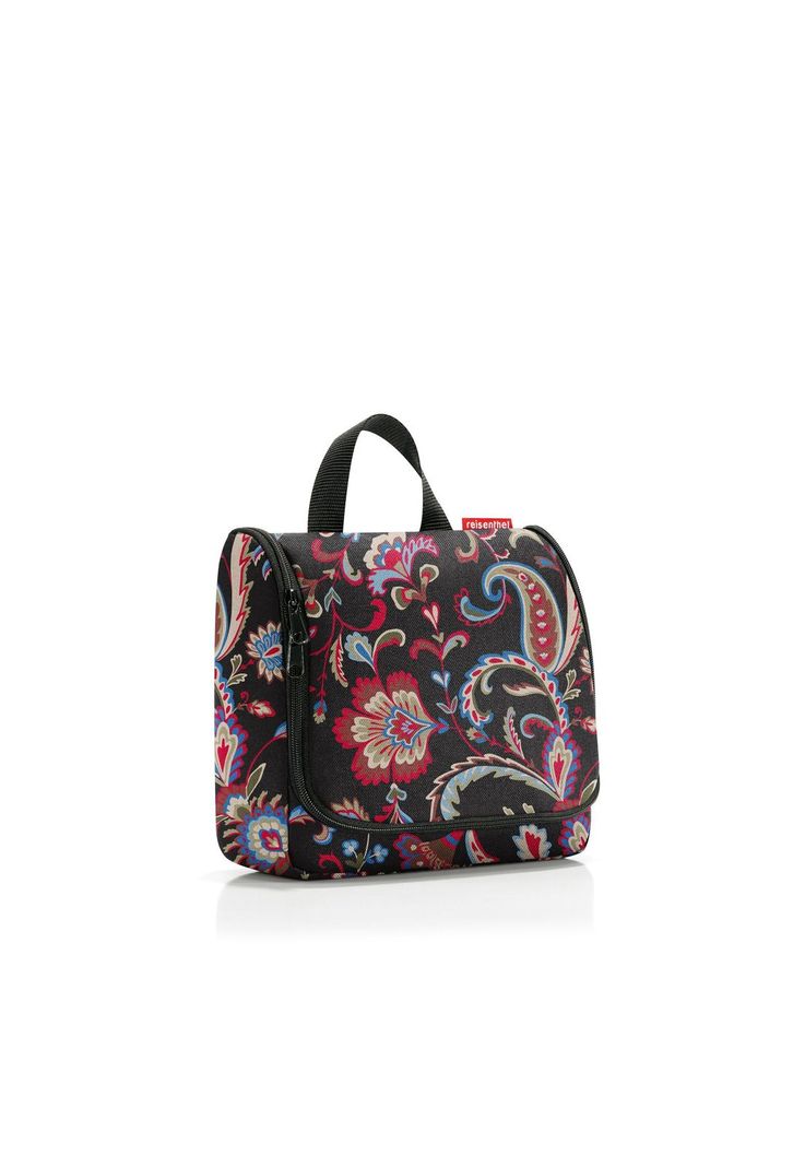 Neceser para colgar toiletbag - paisley black-0