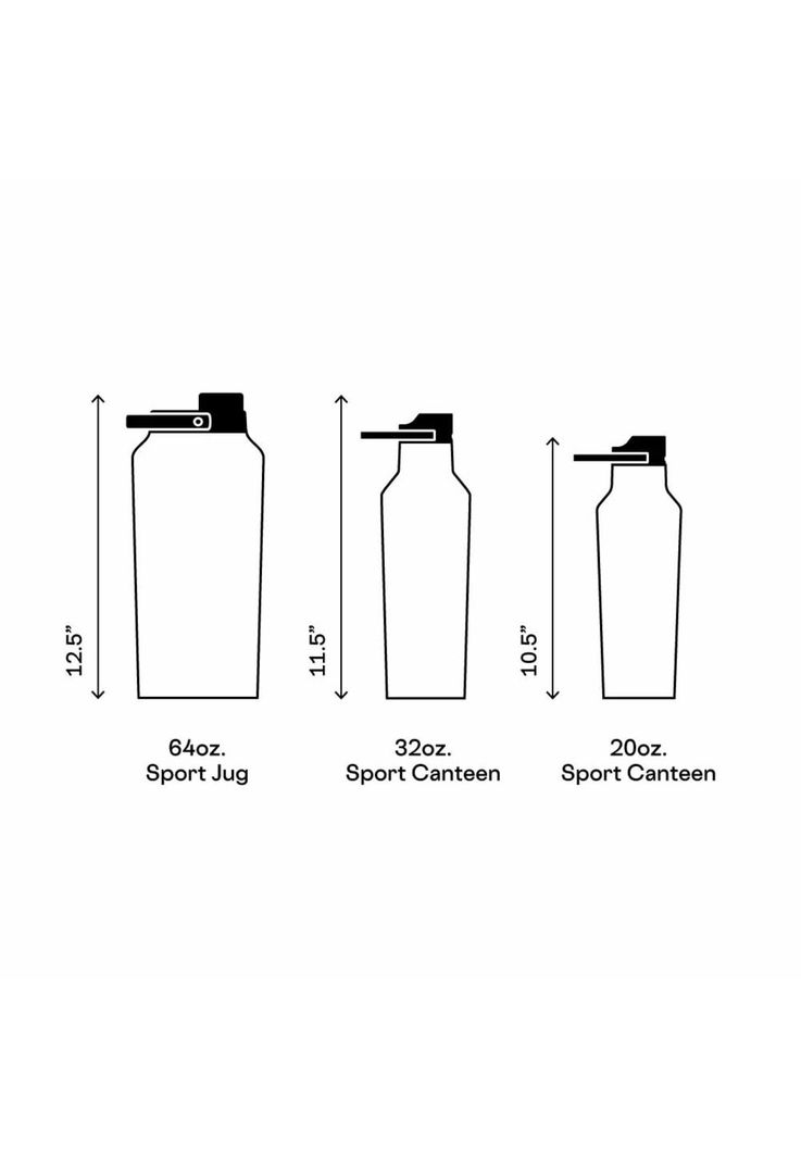 Botella de agua Térmica Sport 600ml Santorini-7