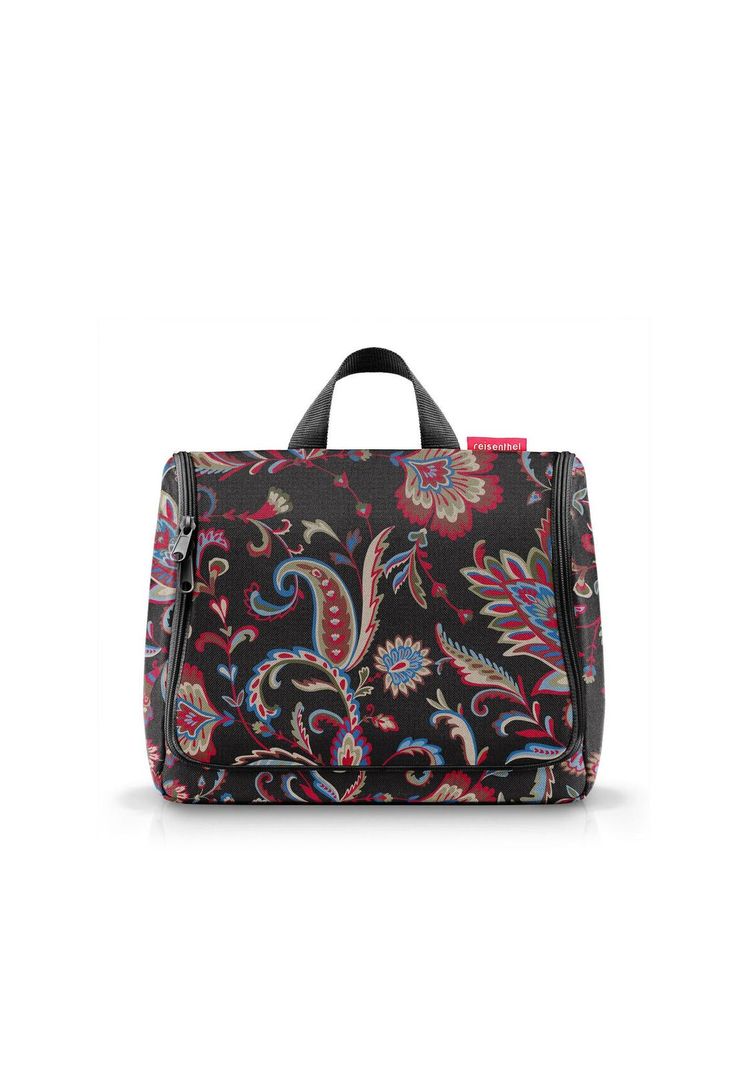Neceser para colgar toiletbag XL - paisley black-0