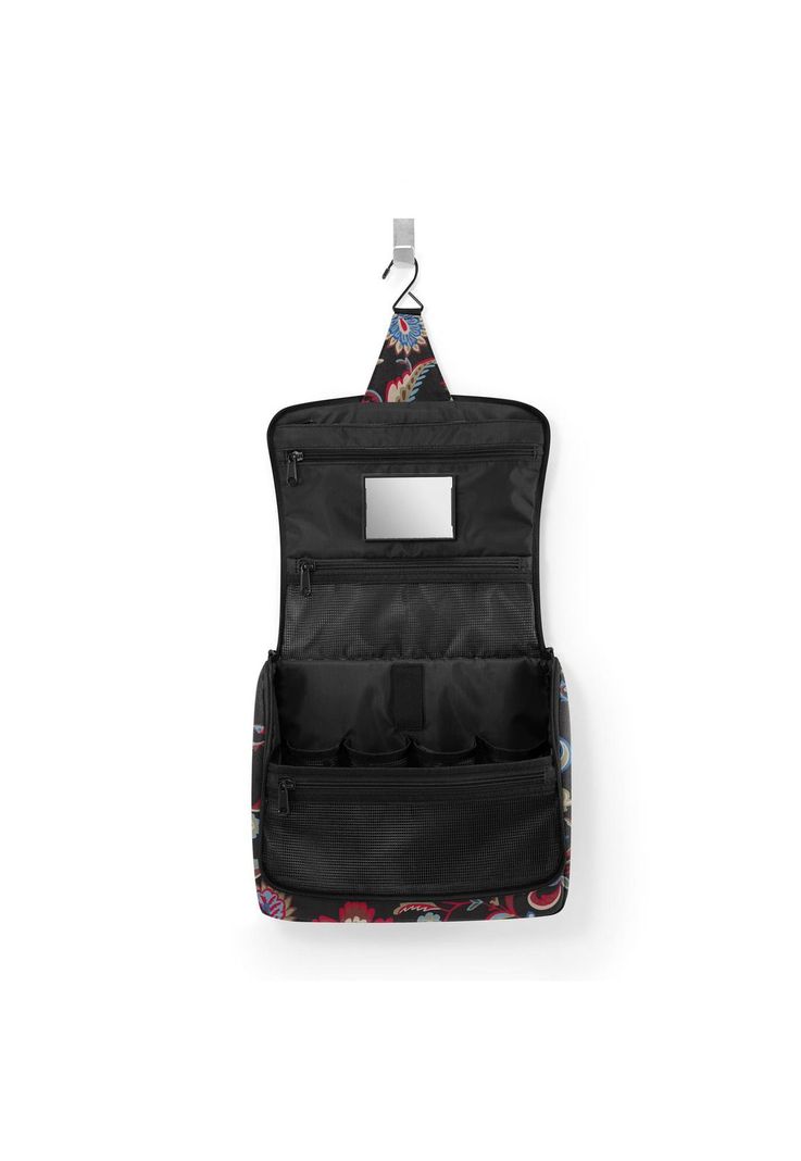 Neceser para colgar toiletbag XL - paisley black-2