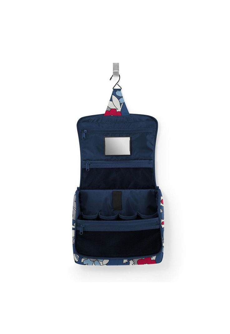 Neceser para colgar toiletbag XL - florist indigo-1