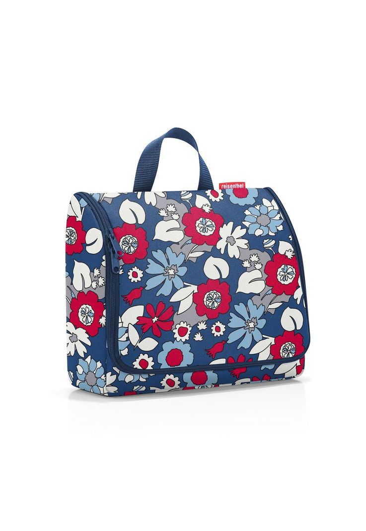 Neceser para colgar toiletbag XL - florist indigo-2