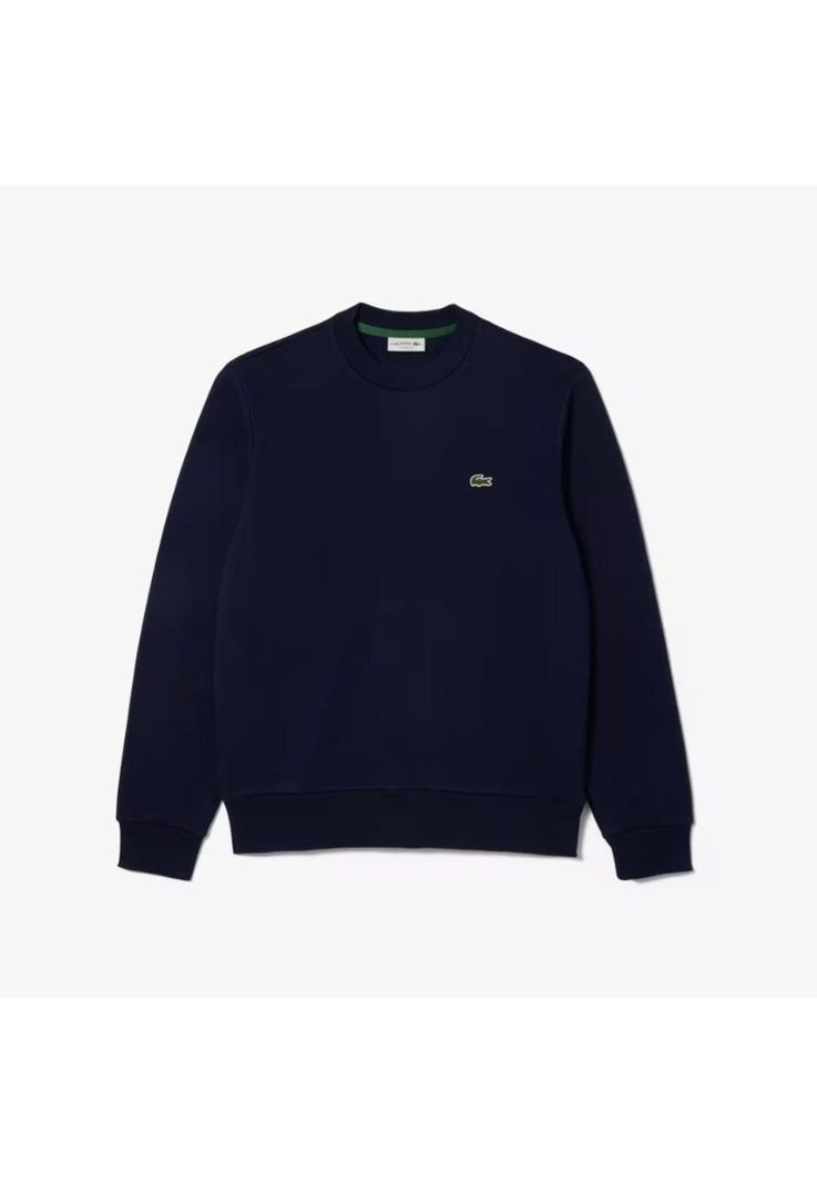 Poleron Cuello Redondo Hombre Lacoste SH9608 Negro-2