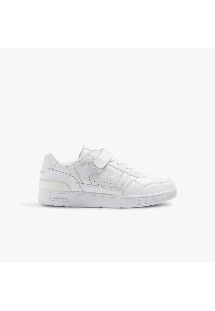 Zapatilla Urbana Lacoste T-clip velcro   Hombre Blanco-0
