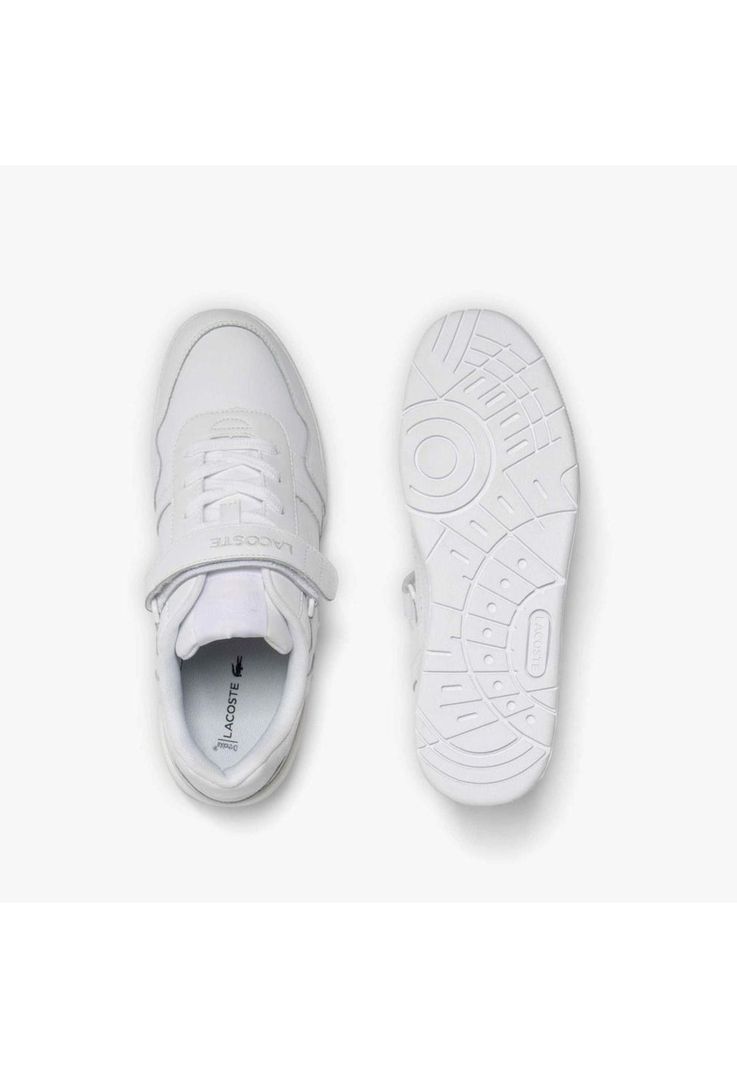 Zapatilla Urbana Lacoste T-clip velcro   Hombre Blanco-3