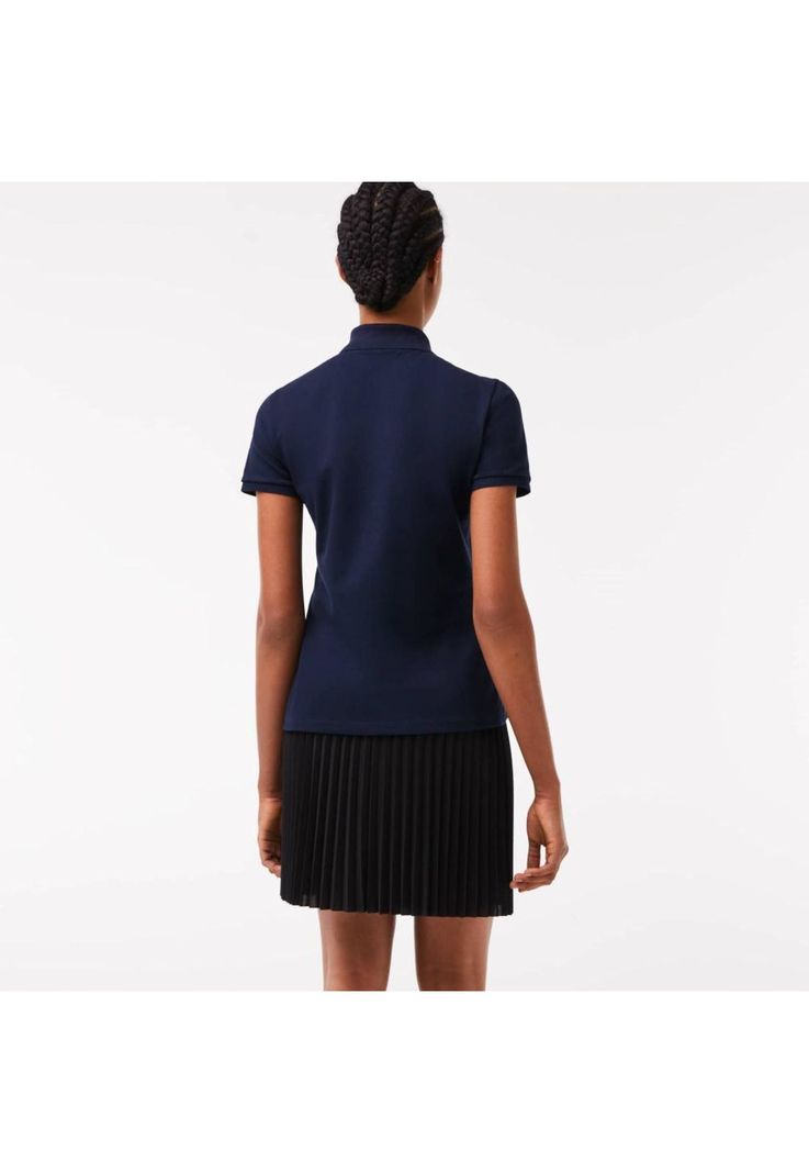 Polera Polo Lacoste PF5462 Mujer Azul-2