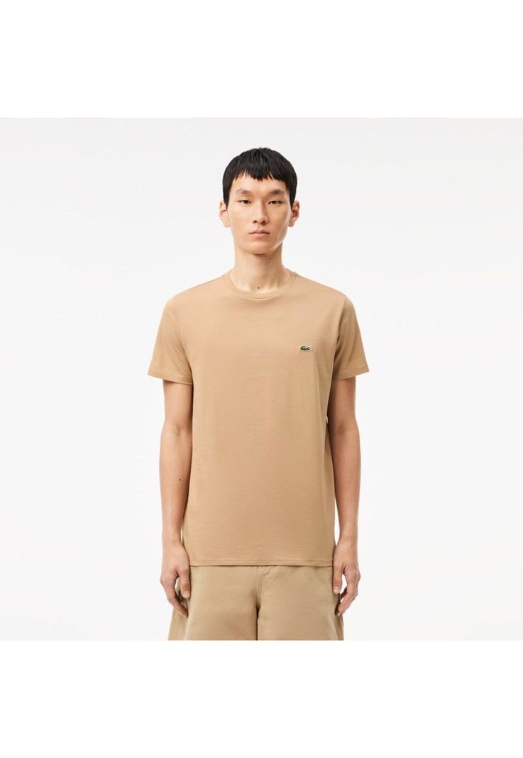 Polera Hombre Lacoste TH6709 Beige-0