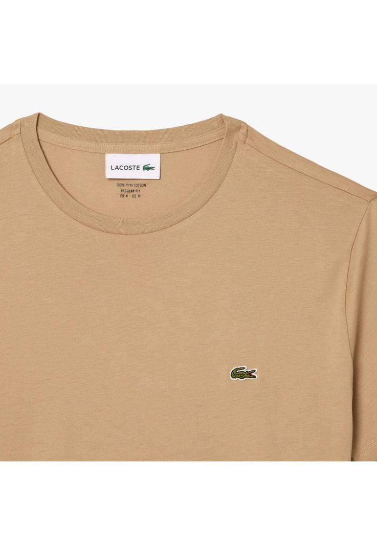Polera Hombre Lacoste TH6709 Beige-3