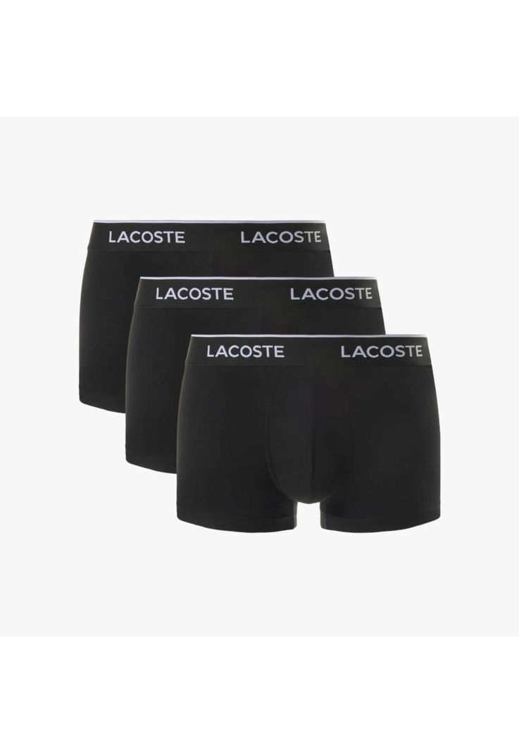 Boxers Algodón Hombre Lacoste 5H1300 Negro-0