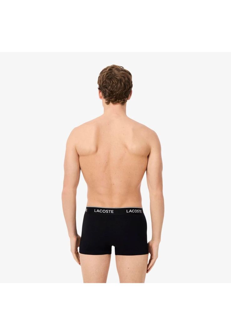 Boxers Algodón Hombre Lacoste 5H1300 Negro-2
