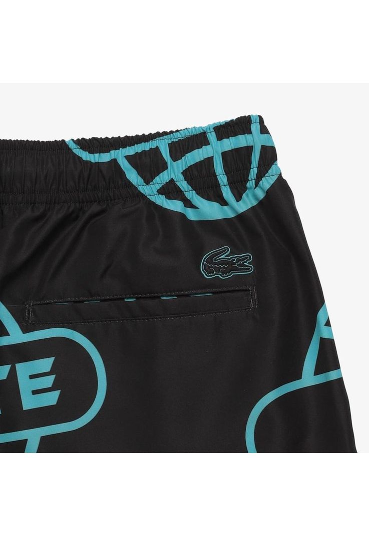Traje de Baño Lacoste MH4586 Hombre Azul-3