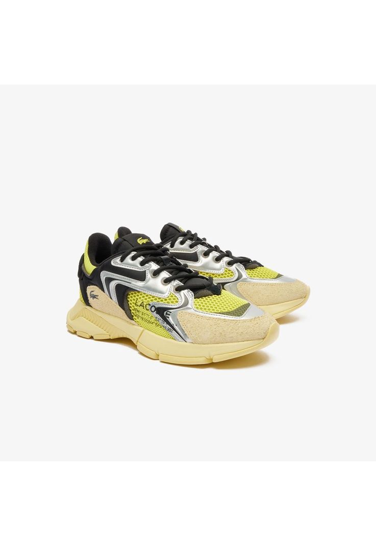 Zapatilla Urbana L003 neo Lacoste Hombre Amarillo Lacoste | Paris.cl