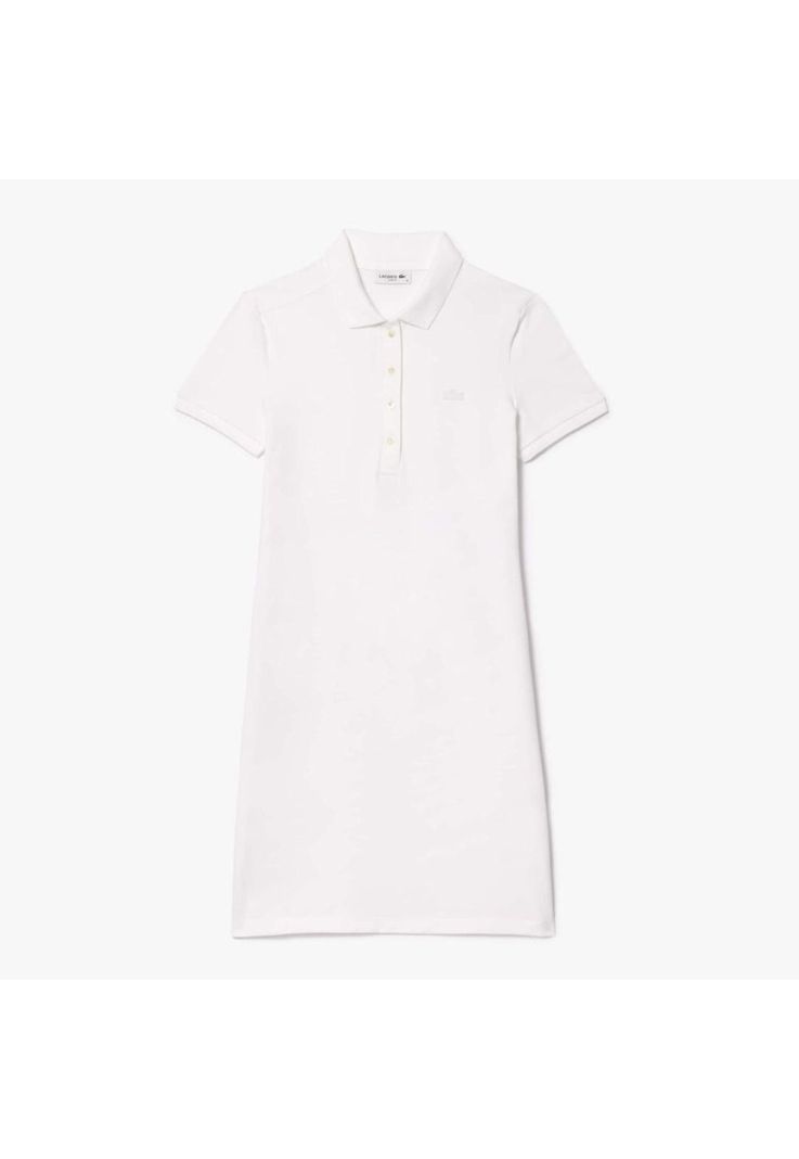 Vestido Lacoste EF5473 Mujer Blanco-1