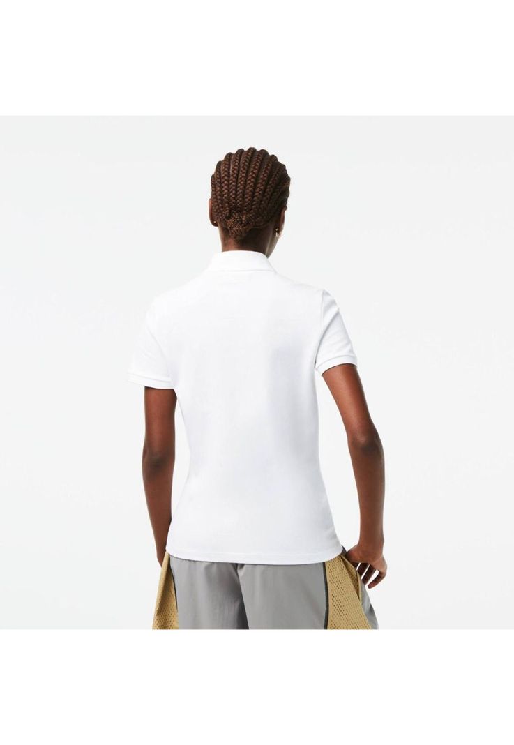 Polera Polo Lacoste PF5462 Mujer Blanco-2