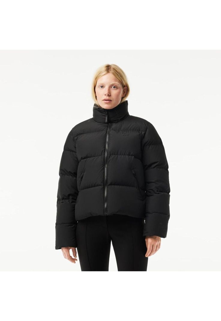 Parka Lacoste BF001 Mujer Negro-0