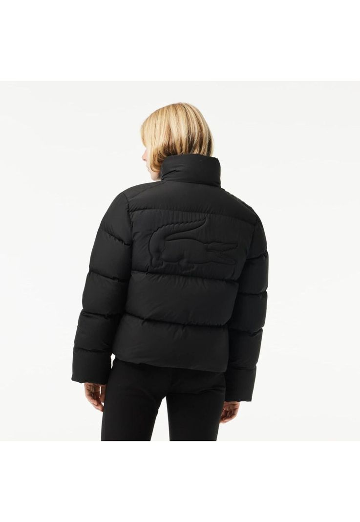Parka Lacoste BF001 Mujer Negro-2