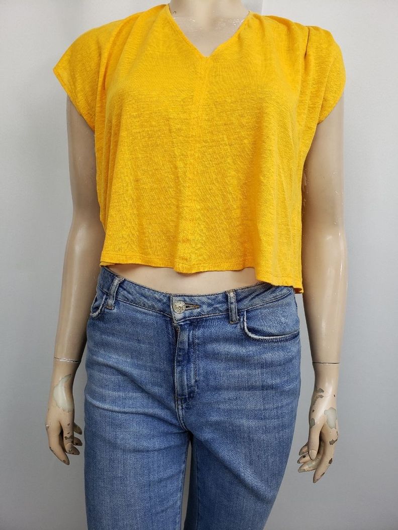 Crop Top Mango Talla M (4006)-1