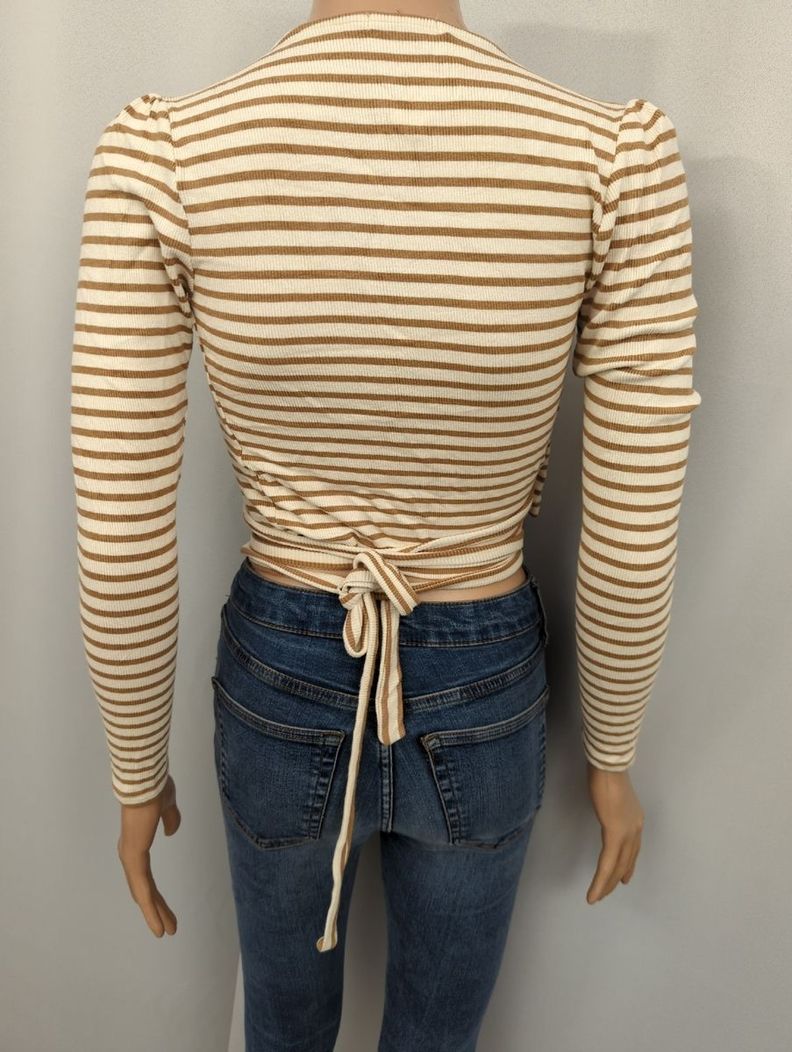 Crop Top Stradivarius Talla S (0047)-2