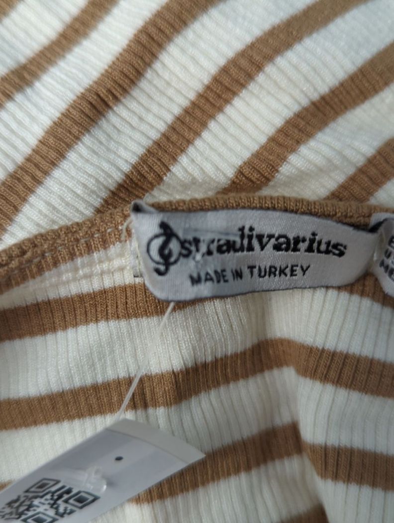 Crop Top Stradivarius Talla S (0047)-3