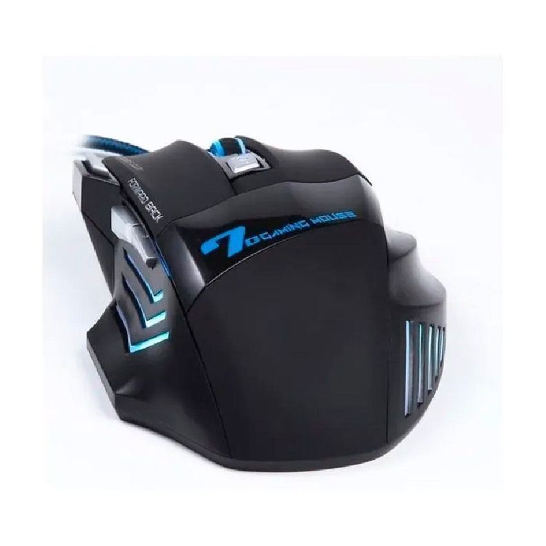 Mouse Gamer Weibo X7 3200DPI Ergonómico Iluminado-1