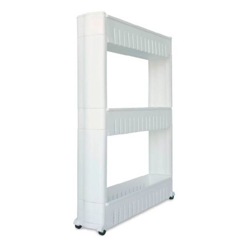 Rack Organizador con Ruedas 3 Niveles 54x13x72cm-0