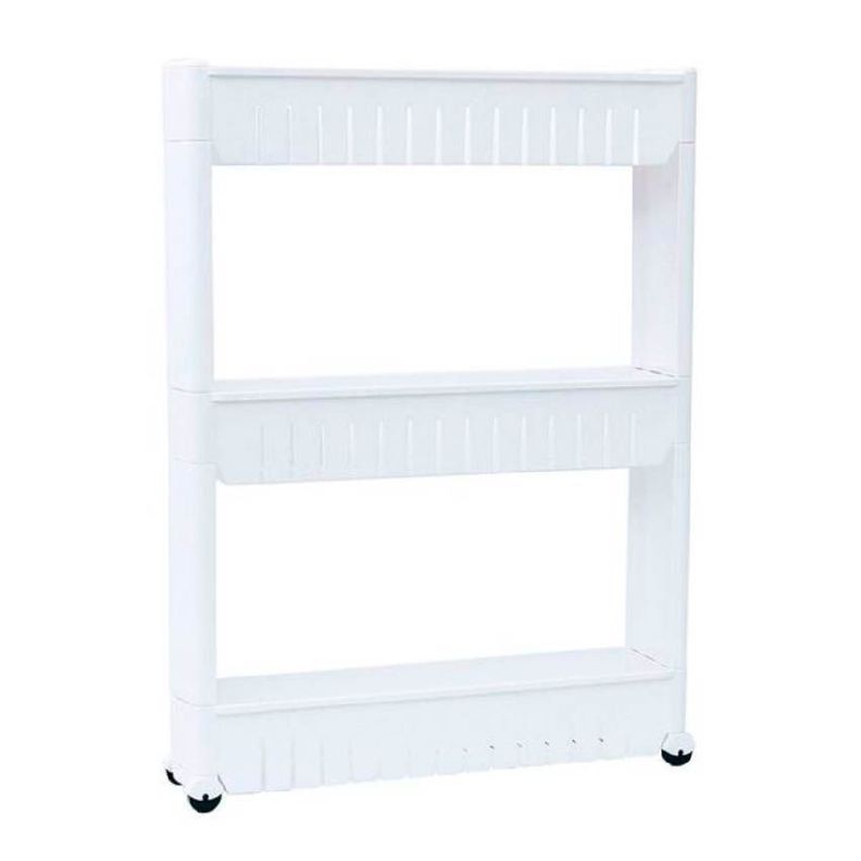 Rack Organizador con Ruedas 3 Niveles 54x13x72cm-1