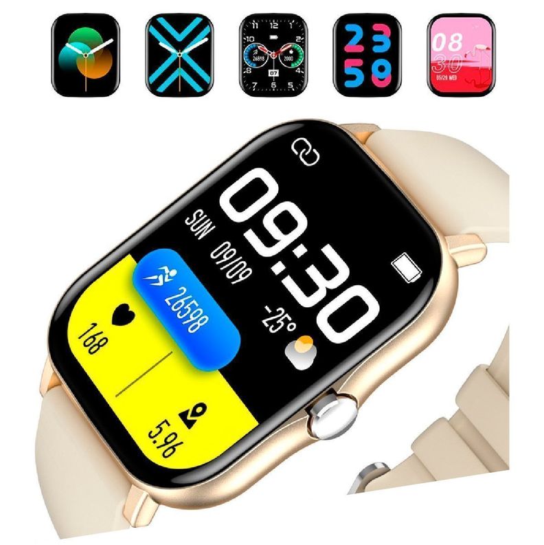 Reloj Inteligente Smartwatch KT18 Negro-3