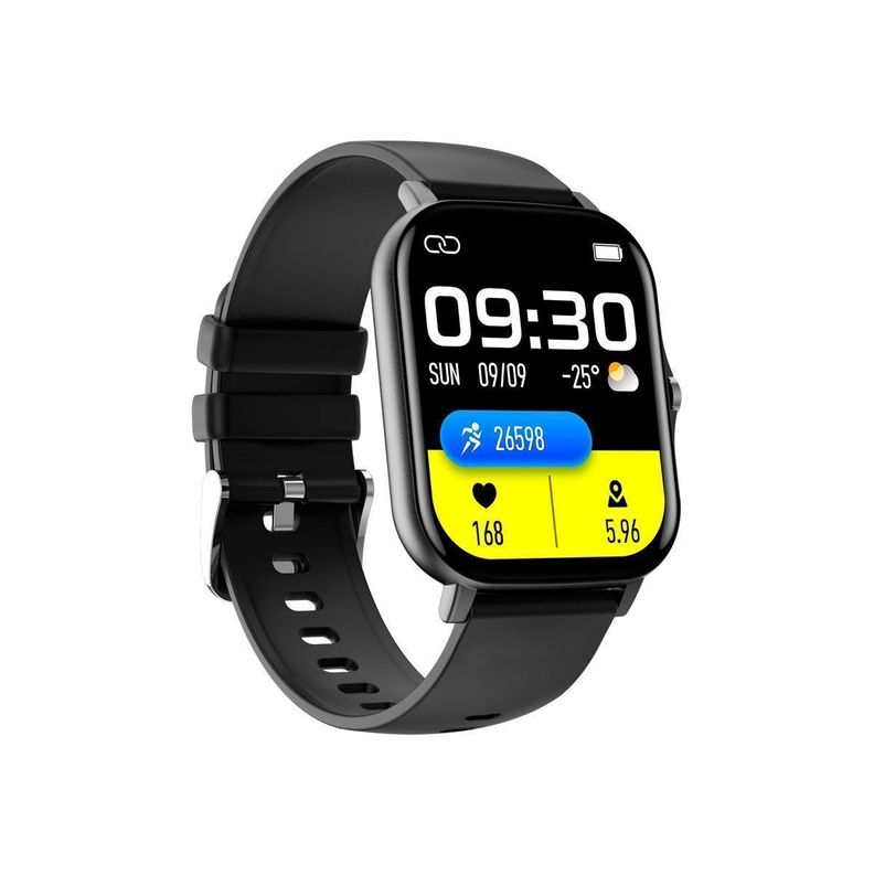 Reloj Inteligente Smartwatch KT18 Negro-0