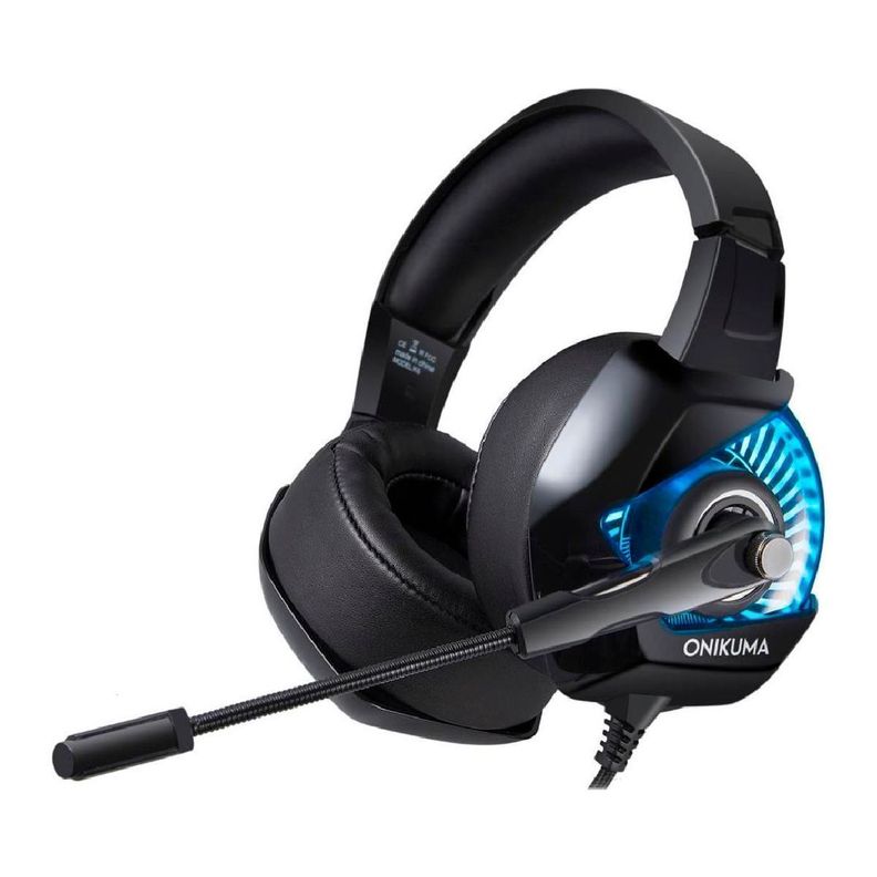 Audifonos Gamer Onikuma K6 Black Blue-0
