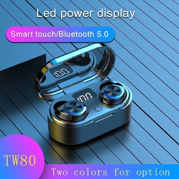 Audífonos Inalámbricos TW80 Bluetooth 5.0 Blanco-4