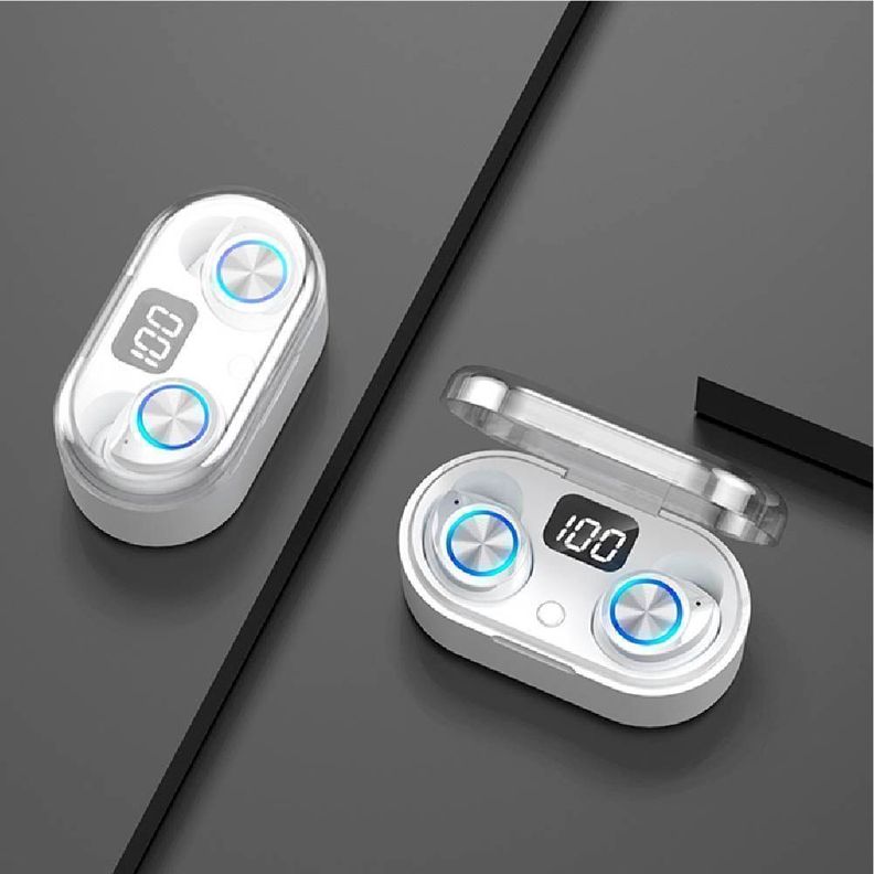 Audífonos Inalámbricos TW80 Bluetooth 5.0 Blanco-2