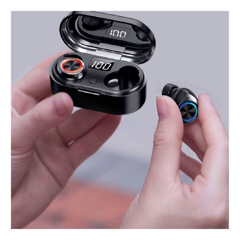 Audífonos Inalámbricos TW80 Bluetooth 5.0 Blanco-3