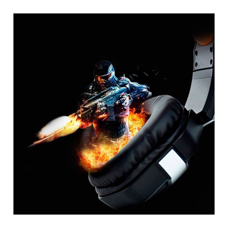Audifonos Gamer G818 USB 7.1 con Vibracion PC Rojo-2