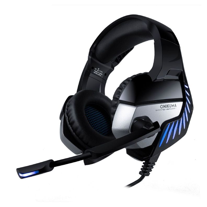 Audifonos Gamer Onikuma K5 PRO Negro Azul-0