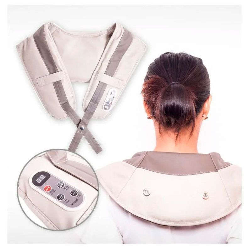 Masajeador Cervical Shawls Cuello Hombros Espalda-3