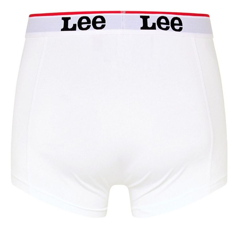 Boxer Hombre 2-pack Trunk White & Red-1