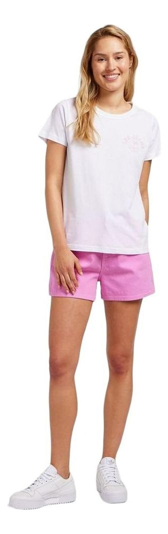 Polera Mujer Graphic Beach Tee Bright White-2