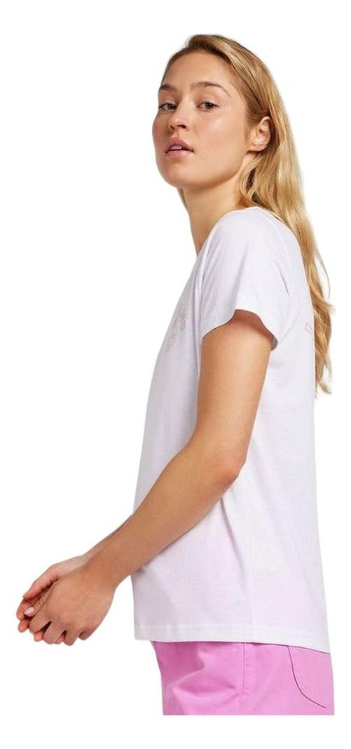 Polera Mujer Graphic Beach Tee Bright White-3