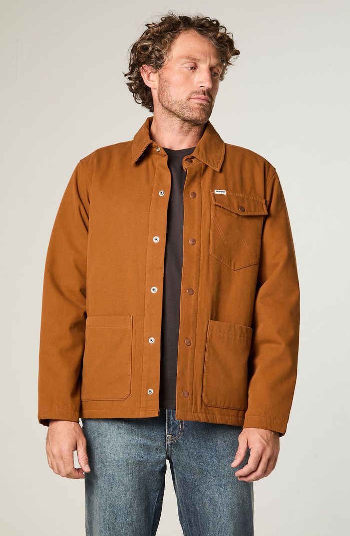 Chaqueta Hombre Transitional Jacket Regular Fit Café