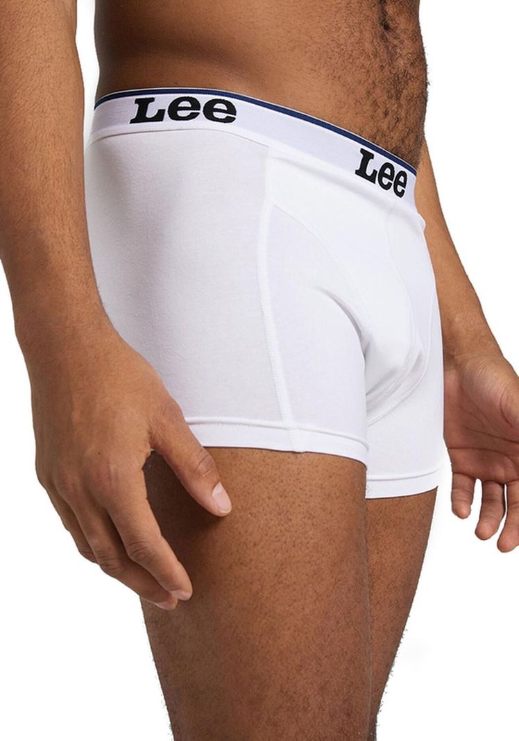 Boxer Hombre 2-pack Trunk White & Blue-0